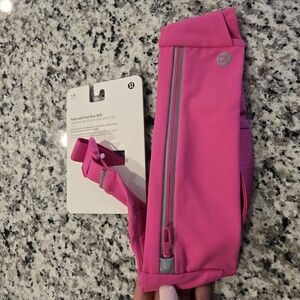 lululemon athletica Pink Fast and Run Free Belt
